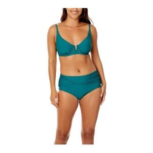 Anne Cole High Waisted Underwire Bikini NWT